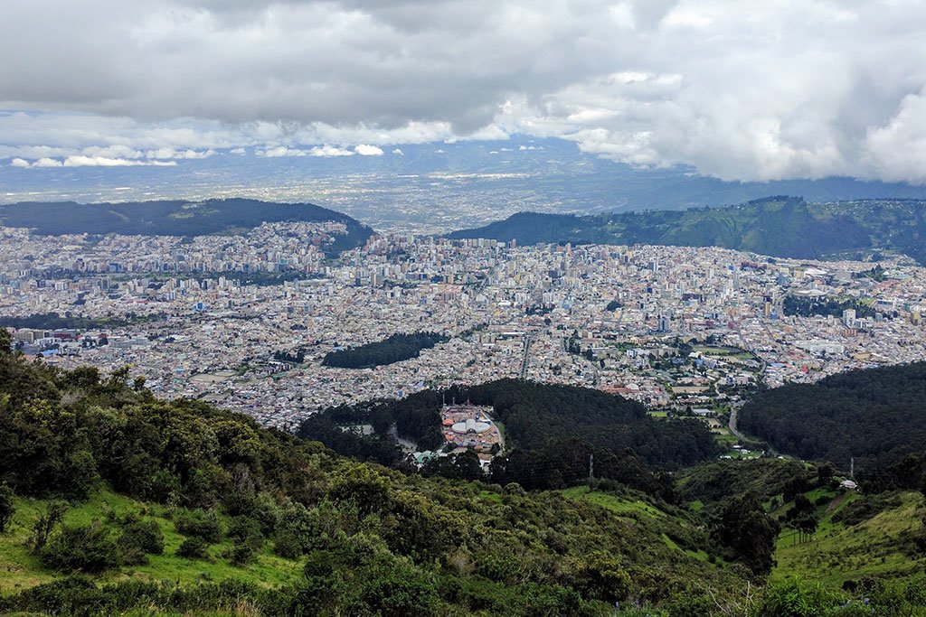 View of Quito