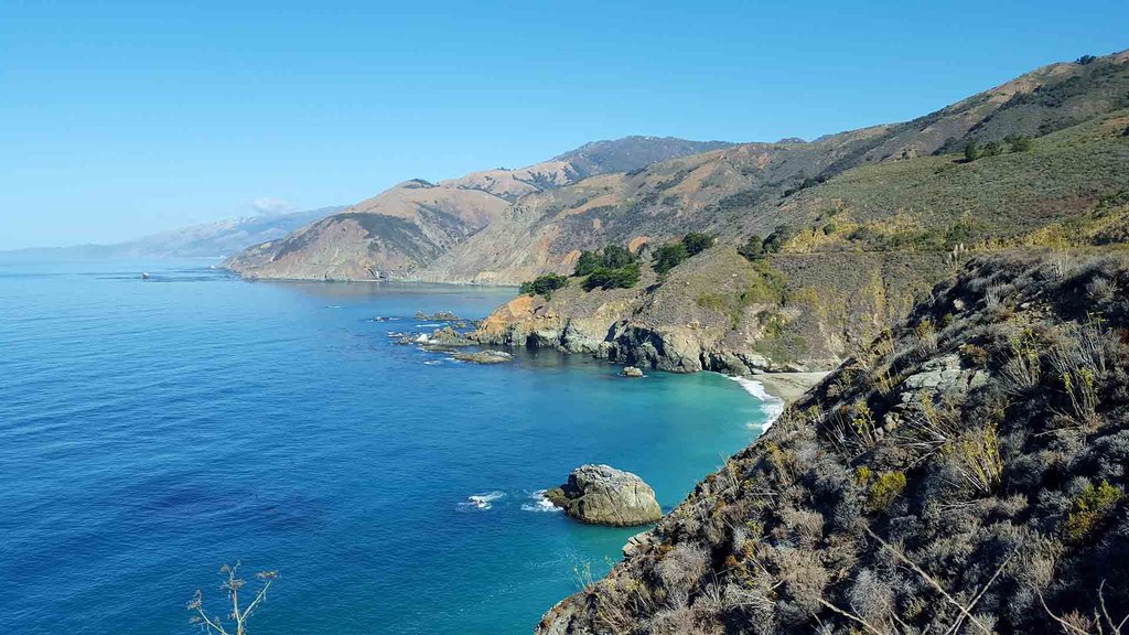 Enjoy breathtaking views of the Pacific Coast