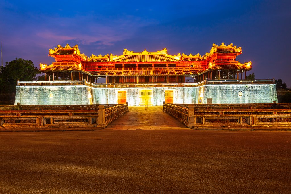 The Imperial City in Hue