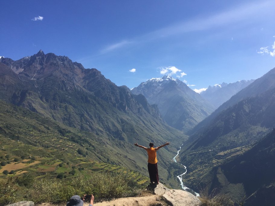 Nyinba valley with Karnali River