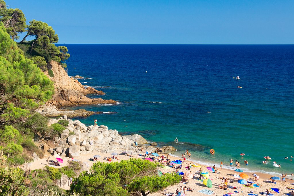 Perhaps take a swim in the village of Lloret de Mar