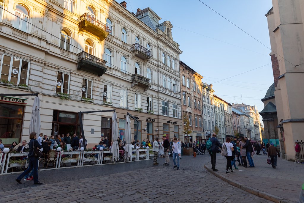 Lviv city view, Ukraine
