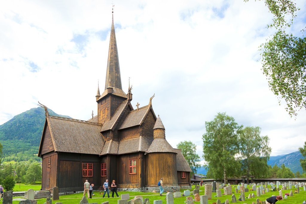 Stave Church in Lom