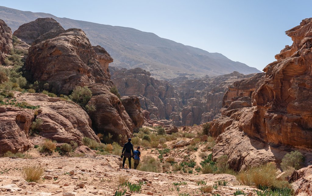 Jordan - Hiking in Petra area
