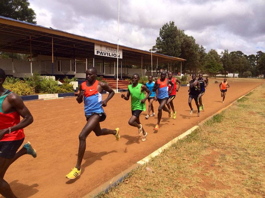 Future gold medalists use Iten's trails to perfect their running talent