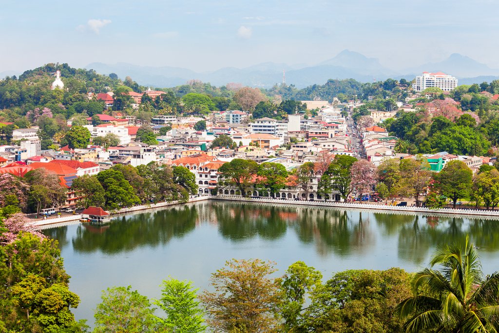 Beautiful town of Kandy