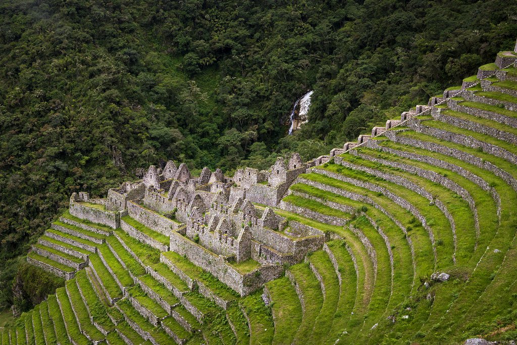 The Inca ruins of Winay Wayna