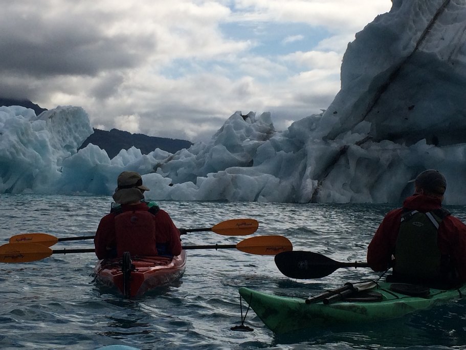 Columbia Glacier kayaking, Alaska