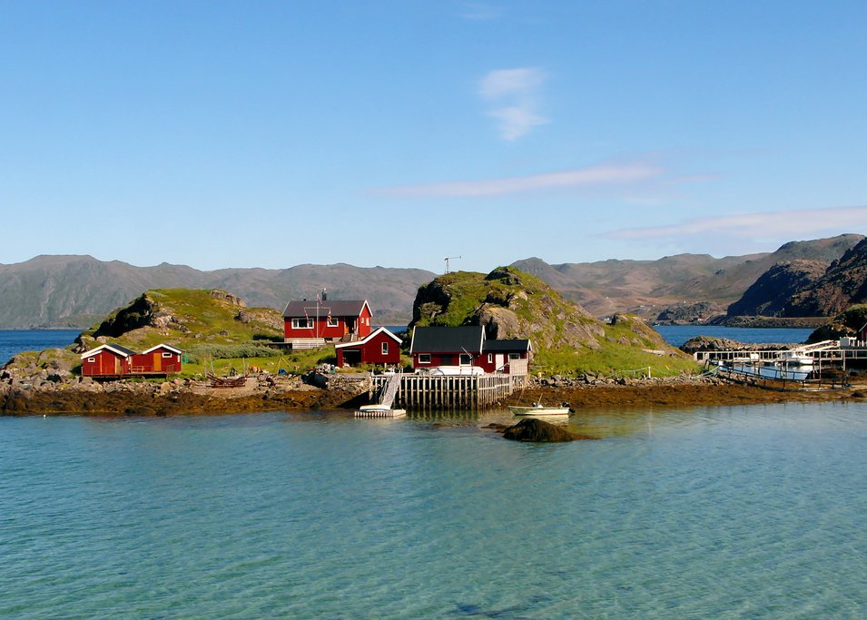 Village near the North Cape