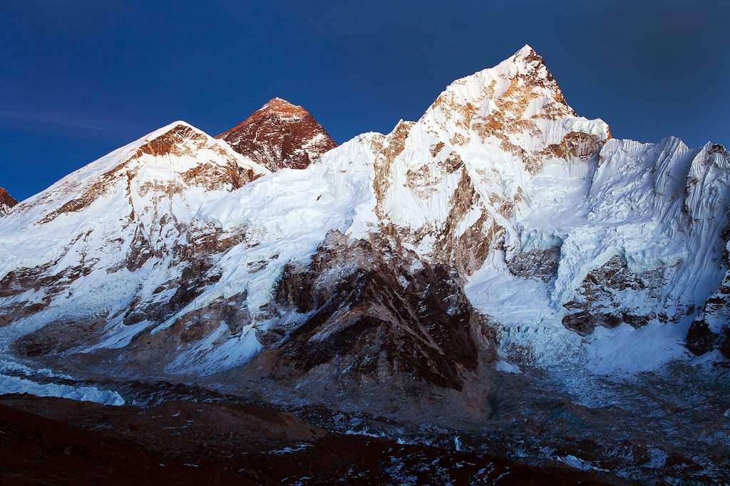 Enjoy a spectacular view of Mt. Everest from Kala Patthar lookout