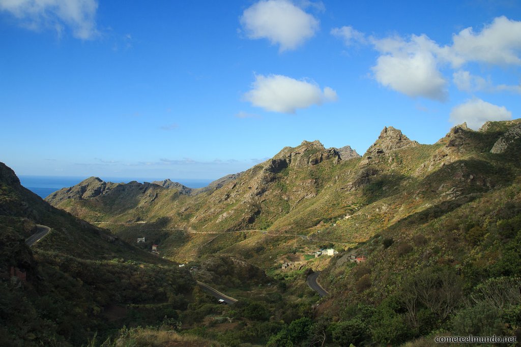 Small Hamlets in Anaga Park, Canary Islands