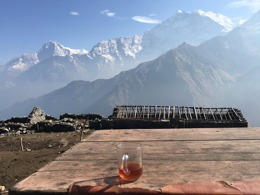 Enjoy a tea amid the great views!