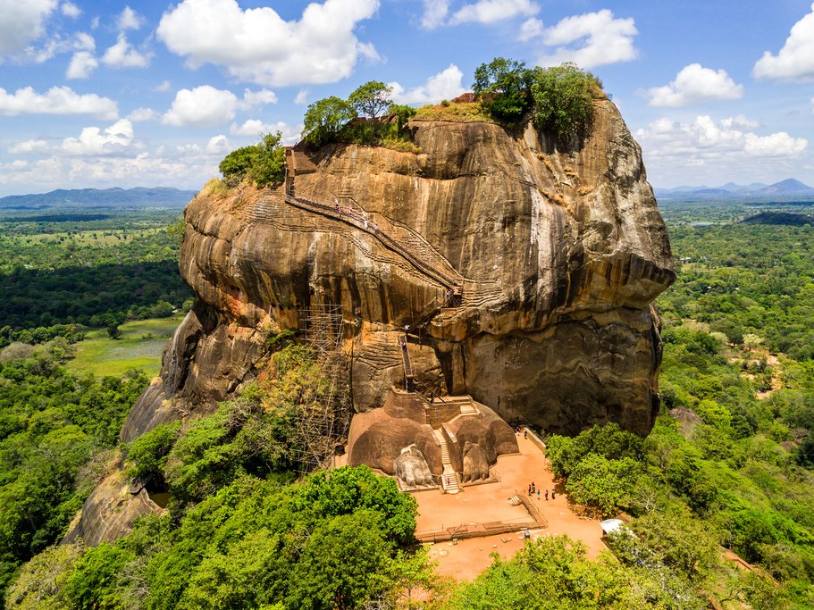 Start your day with a visit to Sigirya