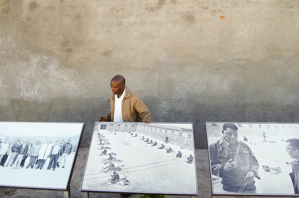 Robben Island tour guide, a former inmate, explains life in prison