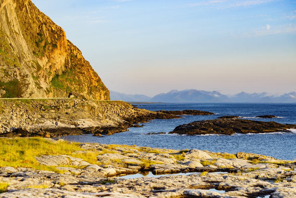 Coastal landscapes in Vesterålen