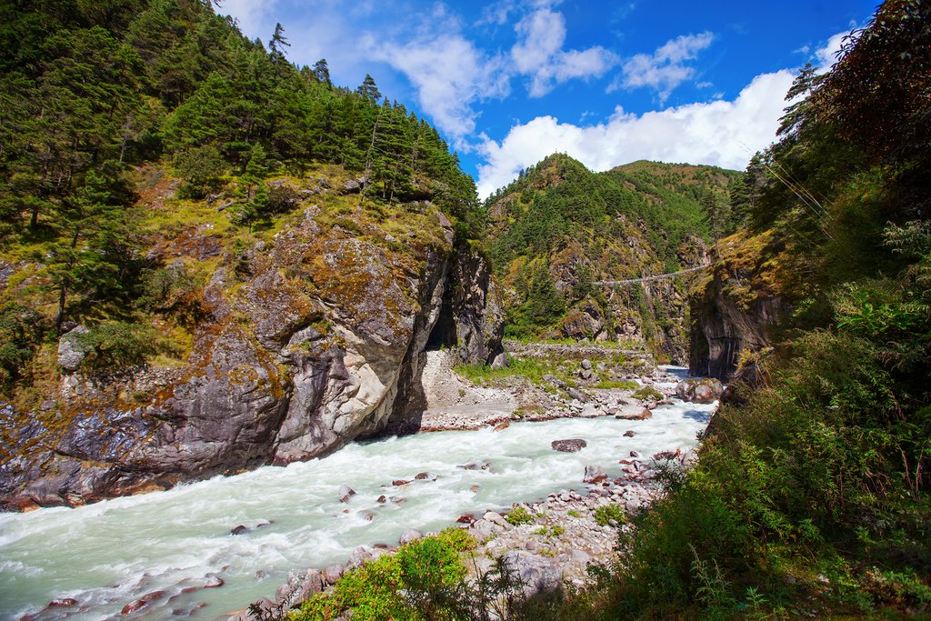 Dudh Kosi River
