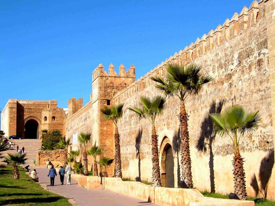 The Kasbah des Oudayas in Rabat