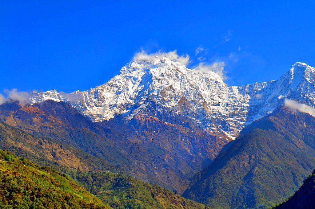 Annapurna South from Landruk