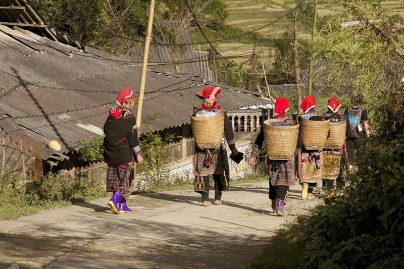 Red Dzao people