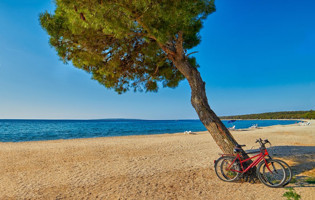 Beach break on the Adriatic coast