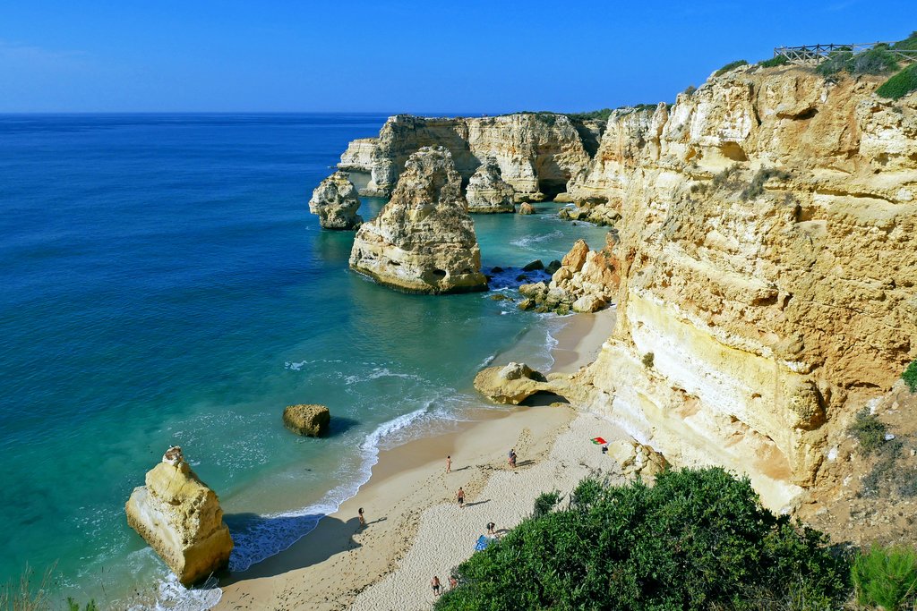 Praia da Marinha, Portugal