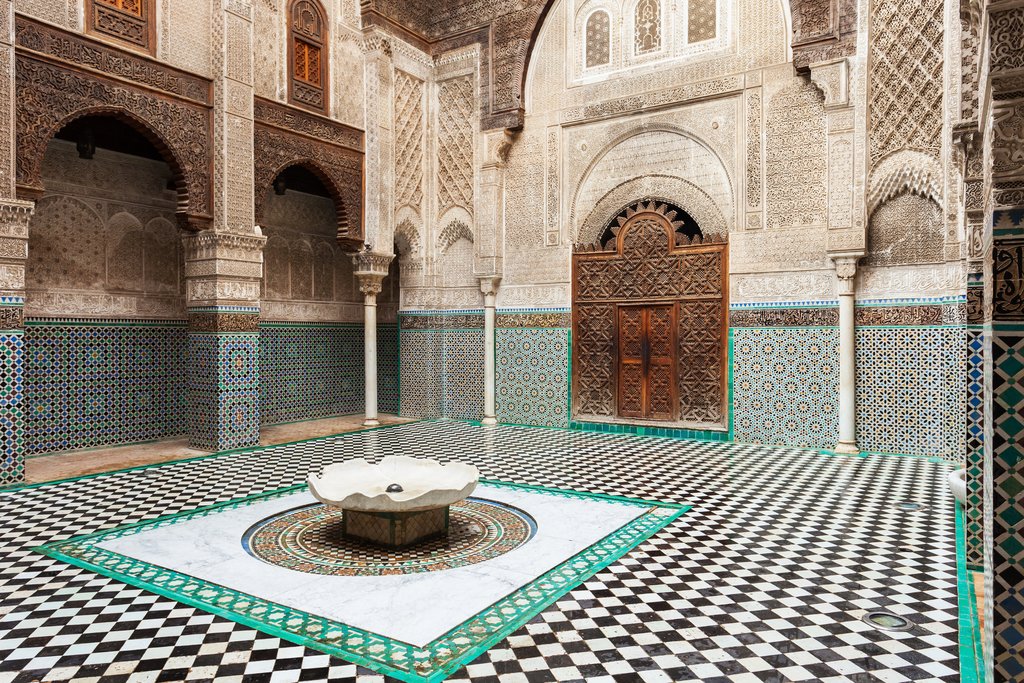 Al Attarine Madrasa, Fes, Morocco