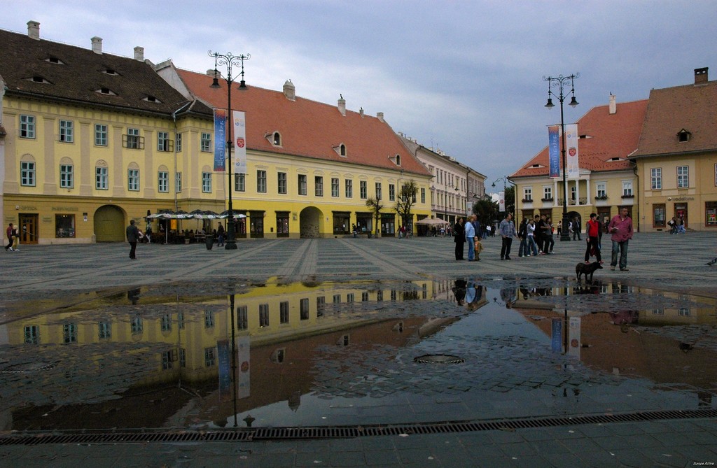 Sibiu's old town