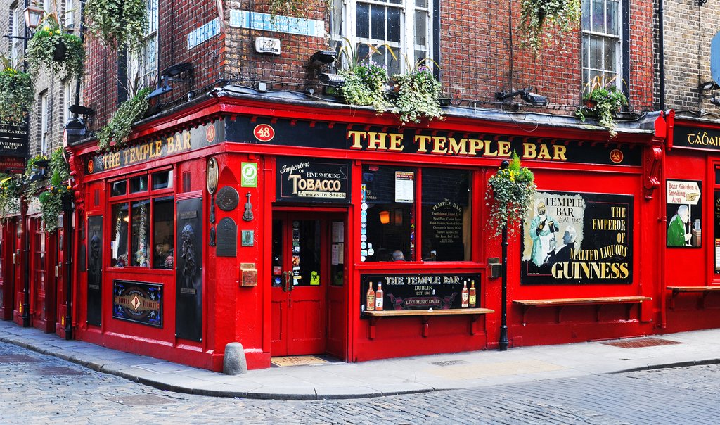 England - Dublin - Temple Bar in Temple Bar District