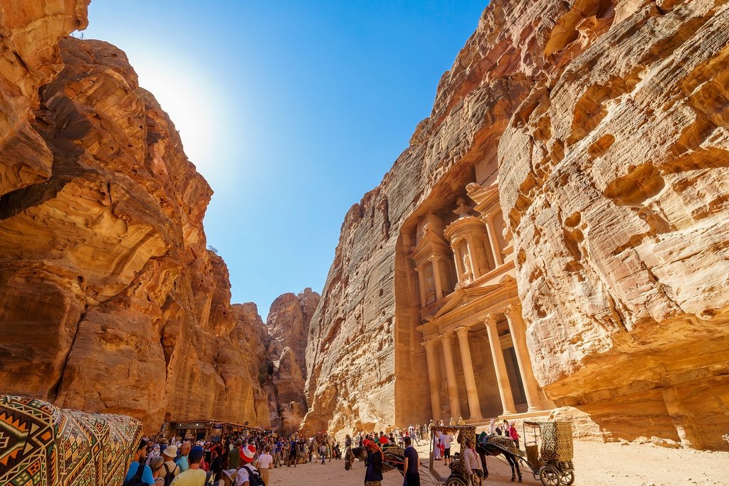 The Treasury at Petra