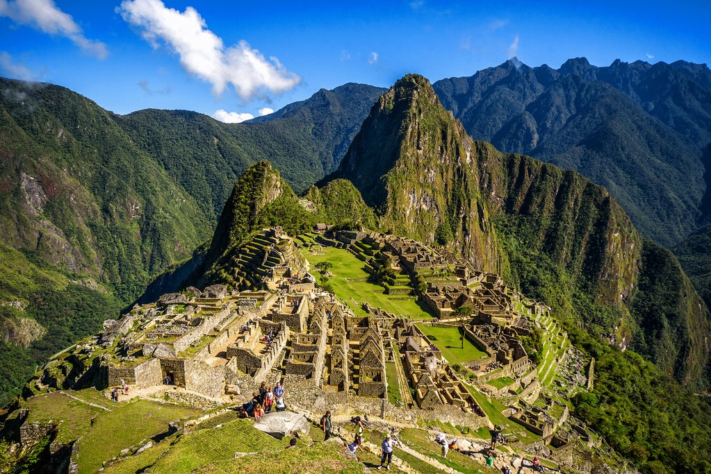 The extraordinary remains of Machu Picchu.