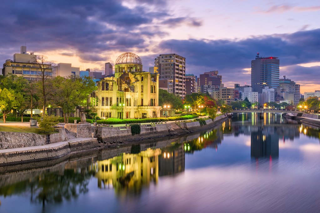 Hiroshima at Sunset