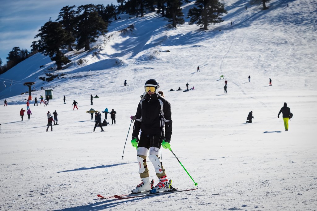 Skiing in Greece