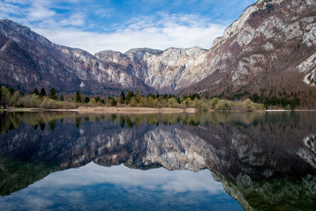 Bohinj lake in Triglav National Park