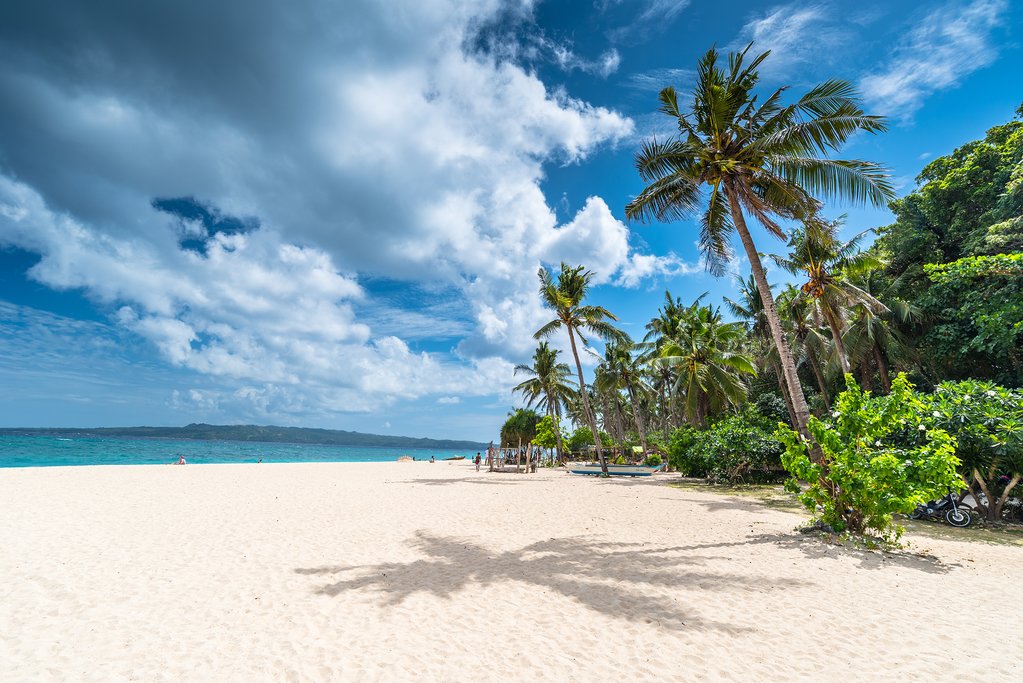 Puka Beach, Boracay, the Philippines