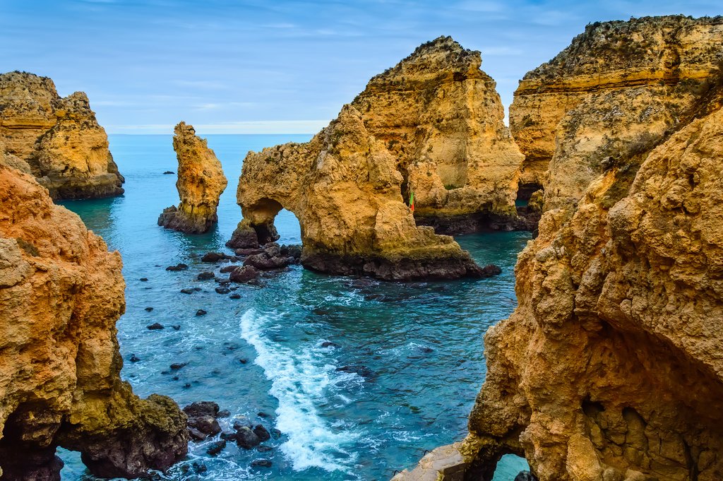 Algarve's Famous Seastacks