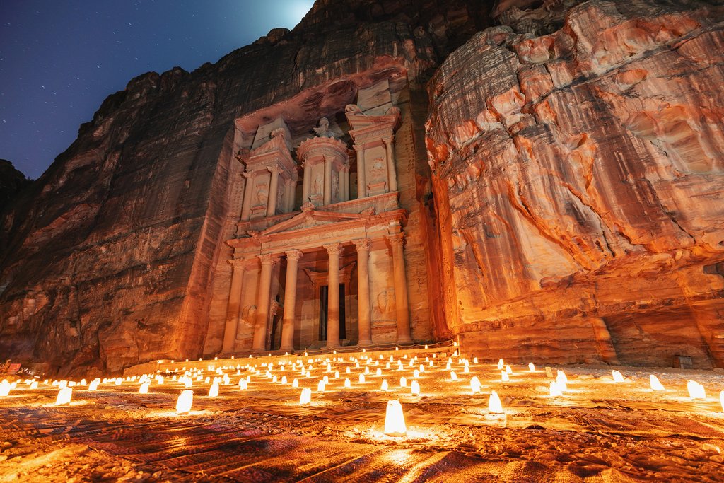 Petra by Night, Jordan