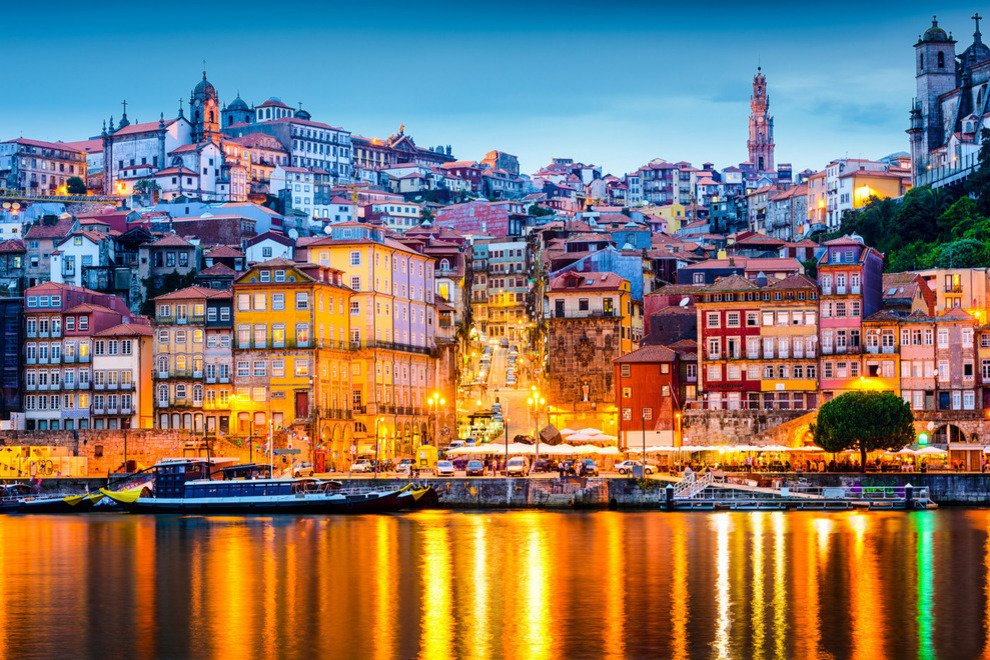 Porto, Portugal by Night