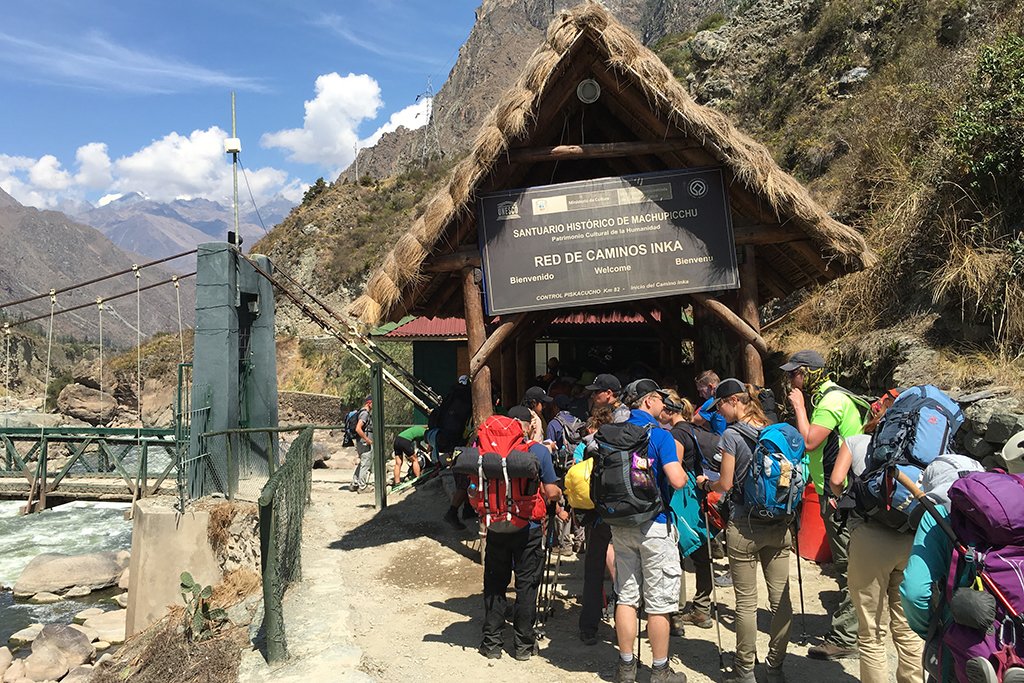 Entering the Inca Trail
