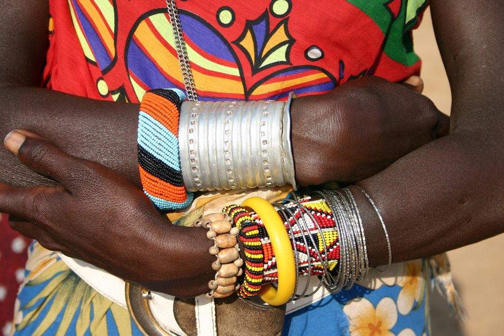 A sample of Shanga's exquisite handmade jewelry