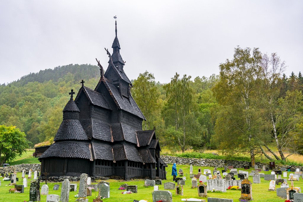 This 12th-century wooden structure is the highlight in Borgund.