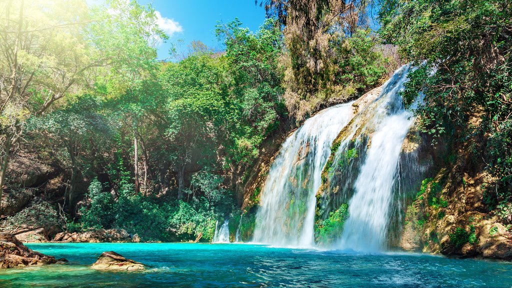 Chiflón Waterfalls in Chiapas, Mexico