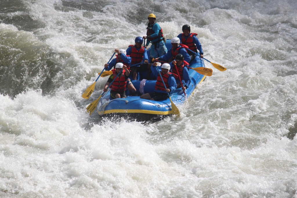Rafting the Seti River