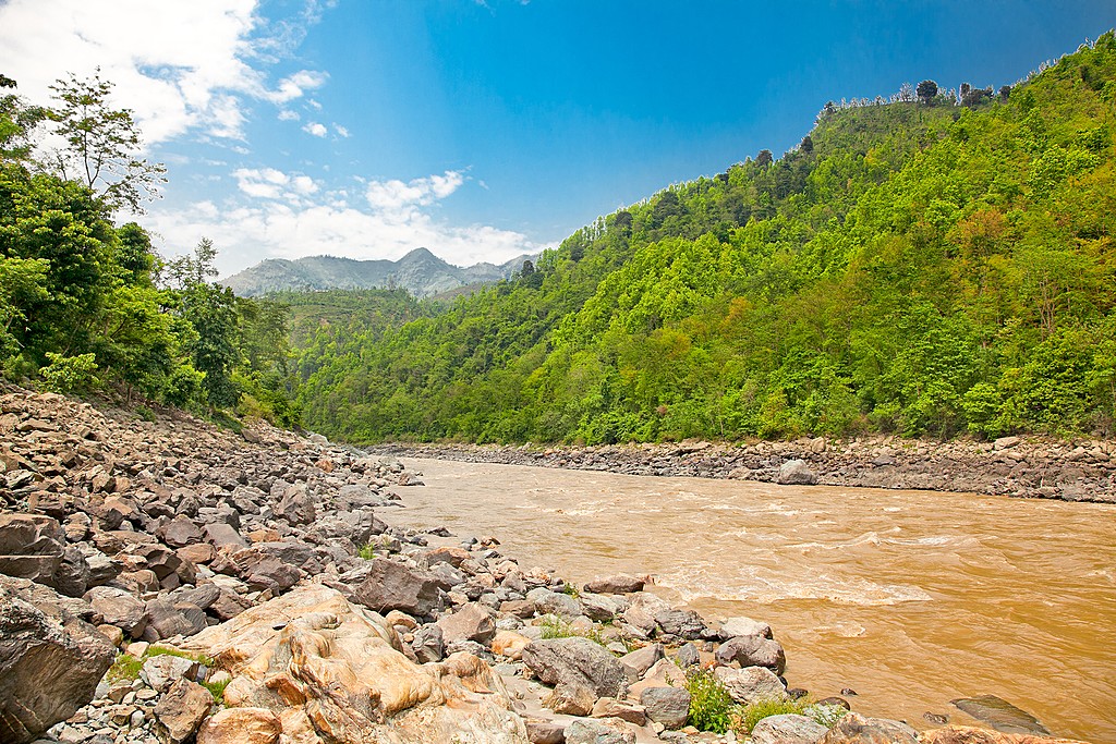 The Bhote Koshi River