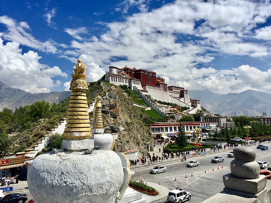 The landmark of Tibet-Potala Palace