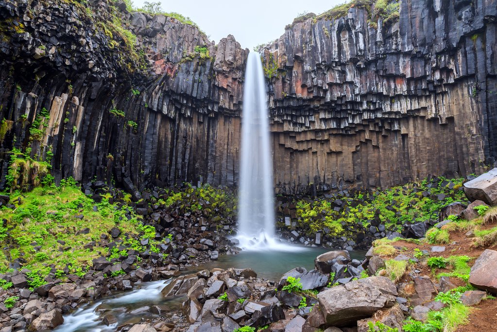 Svartifoss waterfall