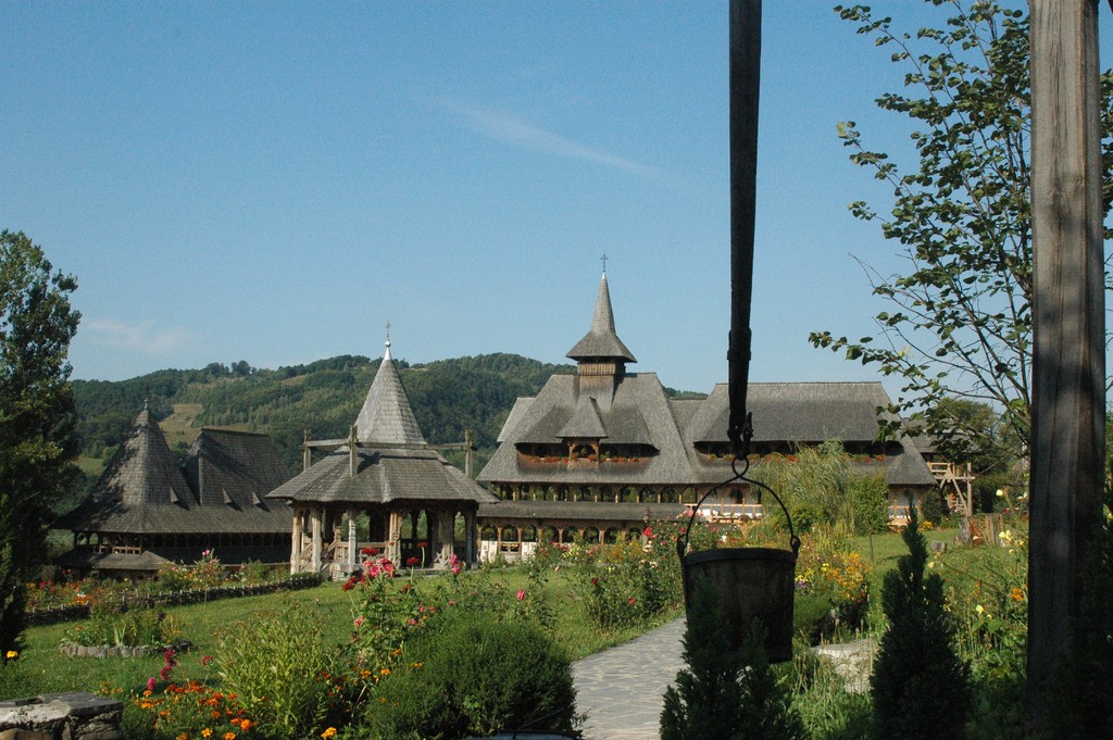Barsana monastery, a wooden masterpiece