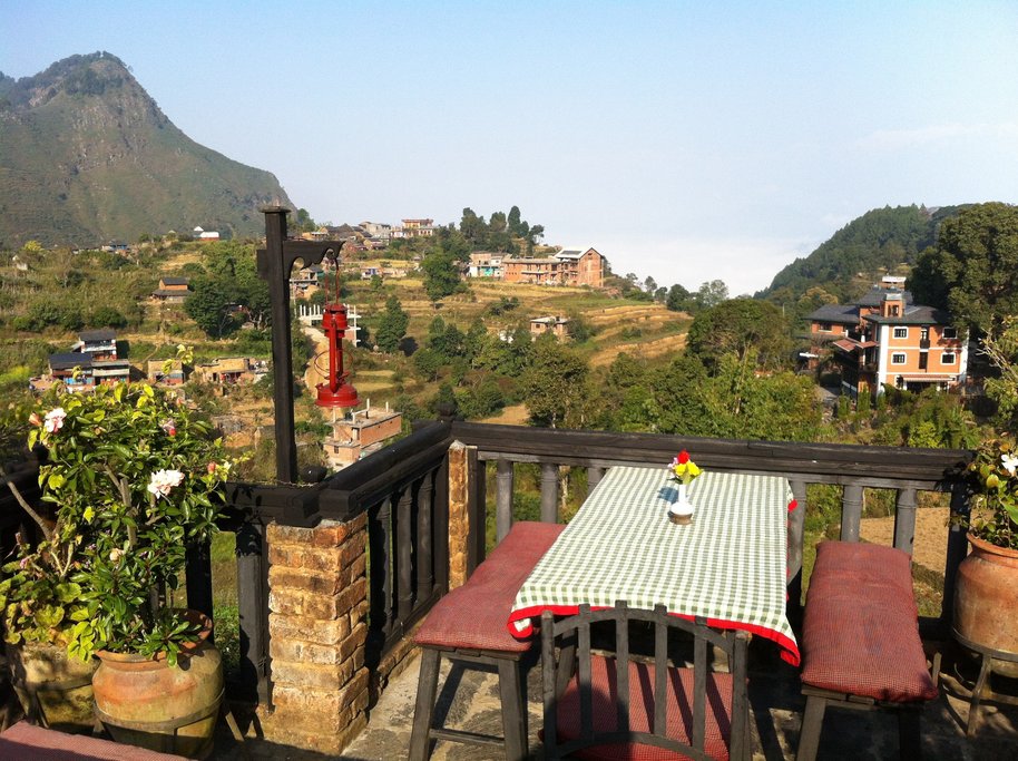 Views of the valley from the Old Inn