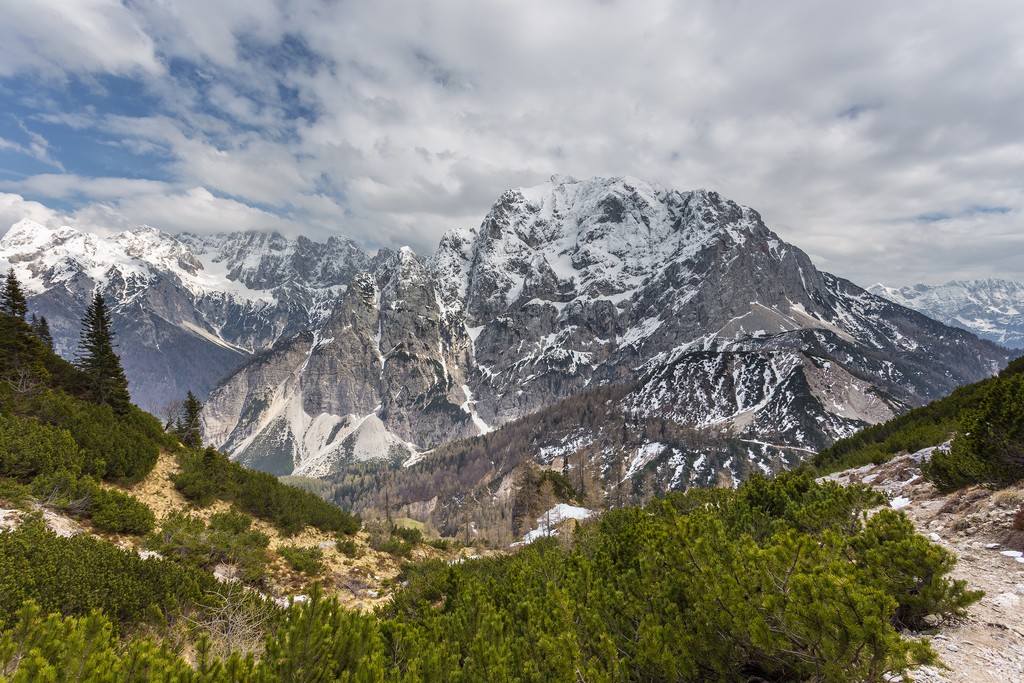 Vrsic Pass, heart of the Julian Alps
