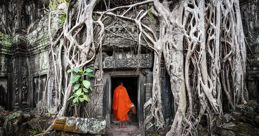 Angkor Wat is arguably the most famous temple in Cambodia