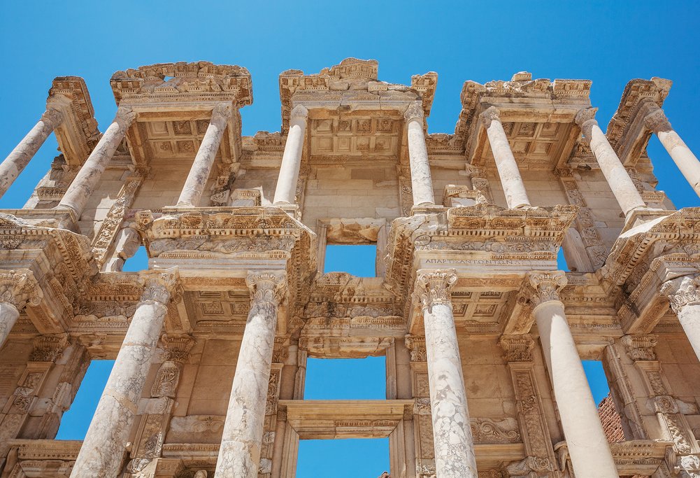 Ancient library at Ephesus